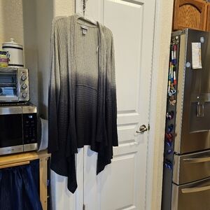 Gradient Gray Women's Sweater